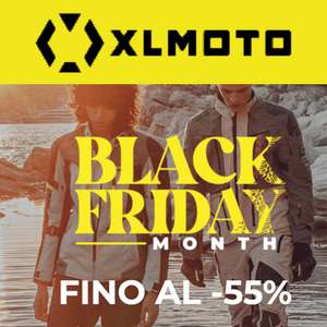 XLMOTO Black Friday Month fino al -55% di sconto su Adventure e Touring!