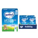 MELLIN 1 - Latte in Polvere per Lattanti - 4 X 800gr