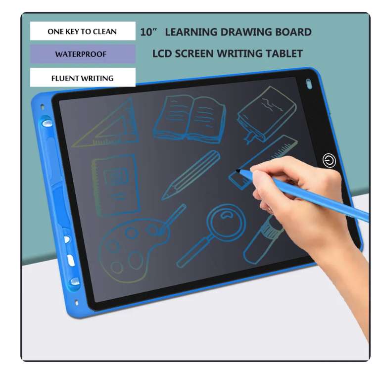 Tavola da disegno LCD 10" | Da apprendimento + penna