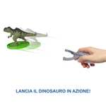 Jurassic World - MINIS PLAYSET Giant Dino Rampage, (bambini 4+ anni)