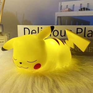 Lampada notturna LED Pokémon (Pikachu, Charmender, Bulbasaur, Psyduck)