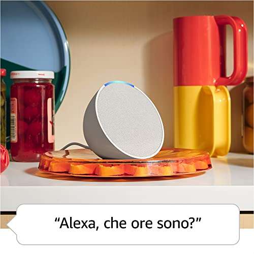 Echo Pop - Altoparlante intelligente con Alexa (Amazon Mediaworld ed Unieuro)