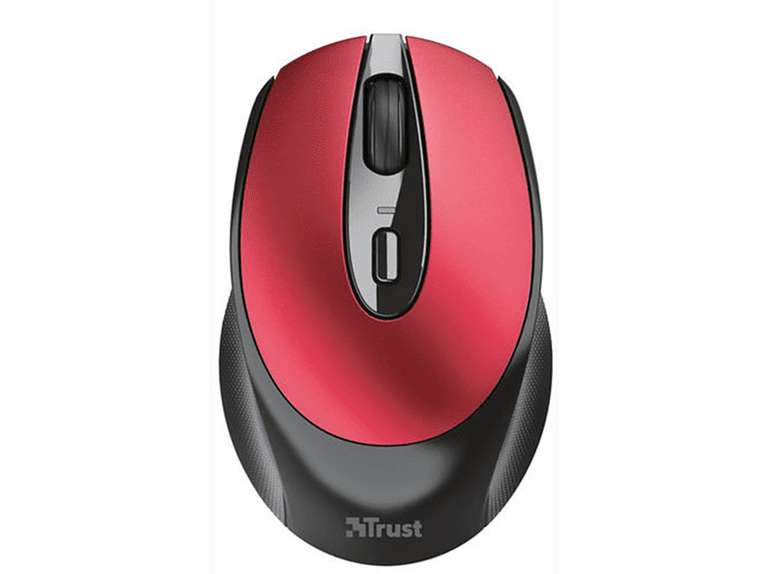Mouse Wireless Trust Zaya - [WRL RCHR, colore Red]