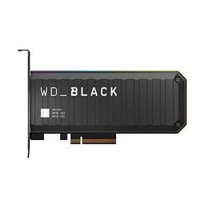 WD BLACK SSD AN1500 1TB NVMe con scheda aggiuntiva [velocità di lettura fino a 6.500 MB/s / velocità di scrittura fino a 4.100 MB/s]