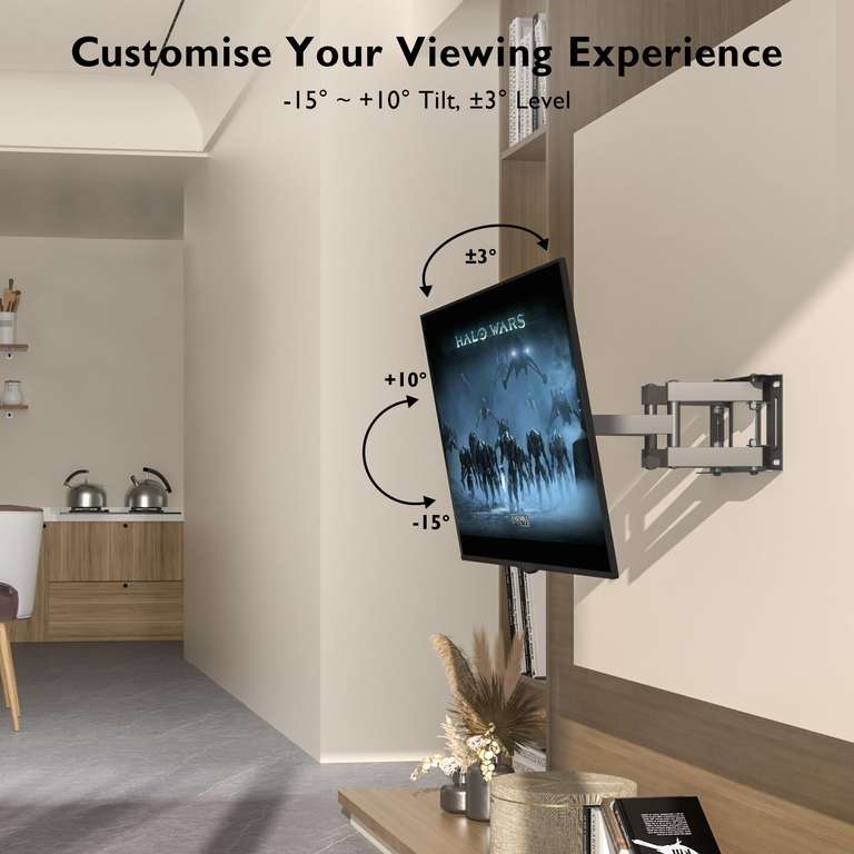 Supporto da Parete per TV: trasforma la tua TV in un'esperienza di visione flessibile e personalizzata!