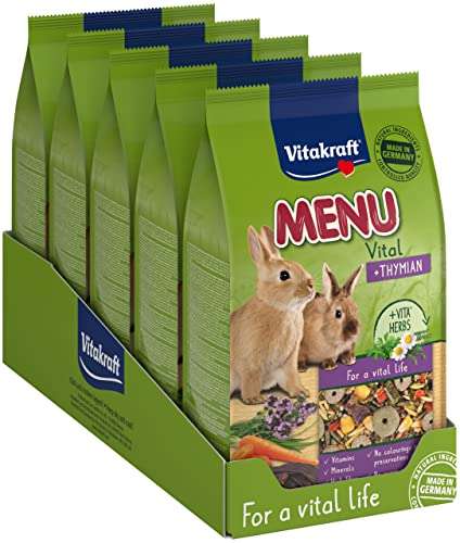 Vitakraft mangime principale per conigli nani menu