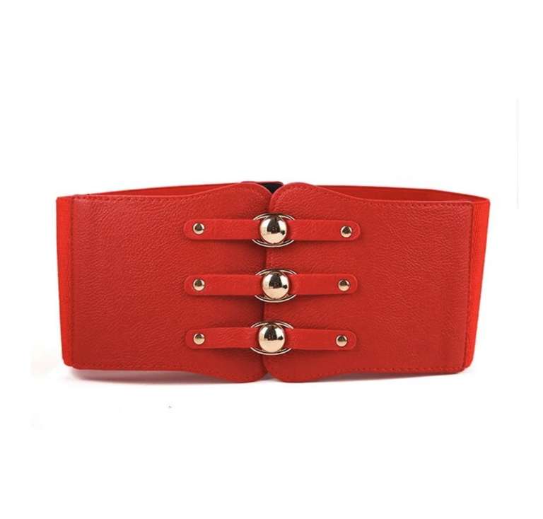 Donna Designer Luxury Brand | Cintura Elastica Larga con Fibbia (vari modelli e colori)
