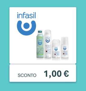Infasil Deodoranti - Buono Sconto Digitale da 1€