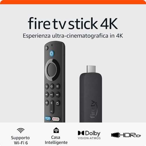 Nuova Fire TV Stick 4K di Amazon