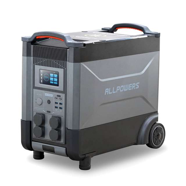 Generatore di emergenza ALLPOWERS Battery R4000 LiFePO4 [portatile, 3600Wh - 4000W]