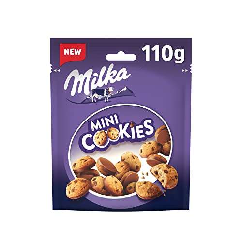 Milka | Biscotti con Gocce di Cioccolato Mini Cookies (110g)