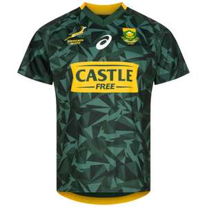 T-Shirt Asics Sudafrica Springboks Rugby SEVENS 7S Uomo