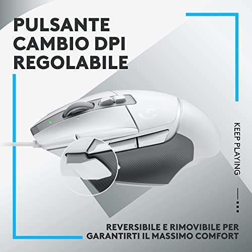 Logitech G G502 X Mouse Gaming Cablato [25K]
