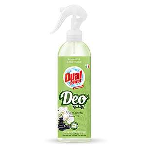 Dual Power Deo Spray - Deodorante Spray per Ambienti e Tessuti, non Lascia Macchie - SPA d'Oriente