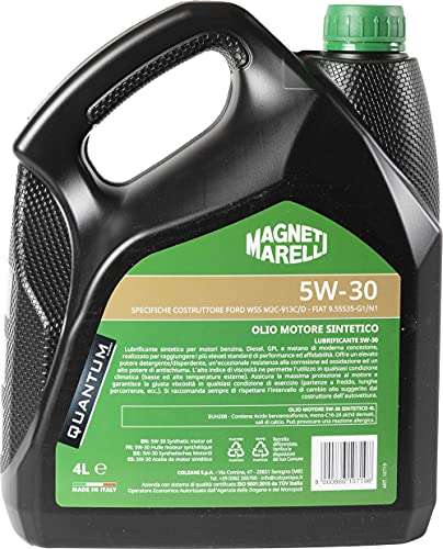 Magneti Marelli Lubrificante auto sintetico olio motore [5W-30 4lt]