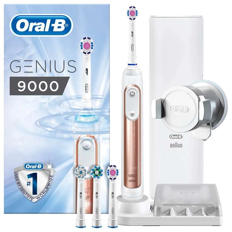Oral-B Pro Genius 9000 Spazzolino Elettrico [Oro Rosa]