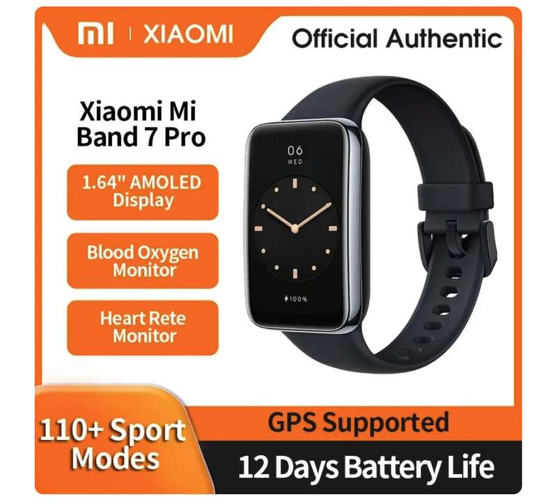 Xiaomi Mi Band 7 Pro | Smartwatch 1.64" AMOLED (per i nuovi account il prezzo è di 39,34€)