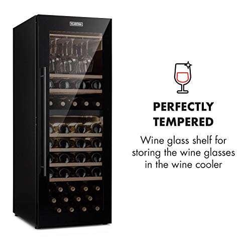 Klarstein Barossa mensola per bicchieri [Accessorio porta calici da vino]