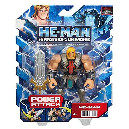 Masters of the Universe MOTU Action Figure He-Man - [Personaggio Snodato, alto 14 cm]