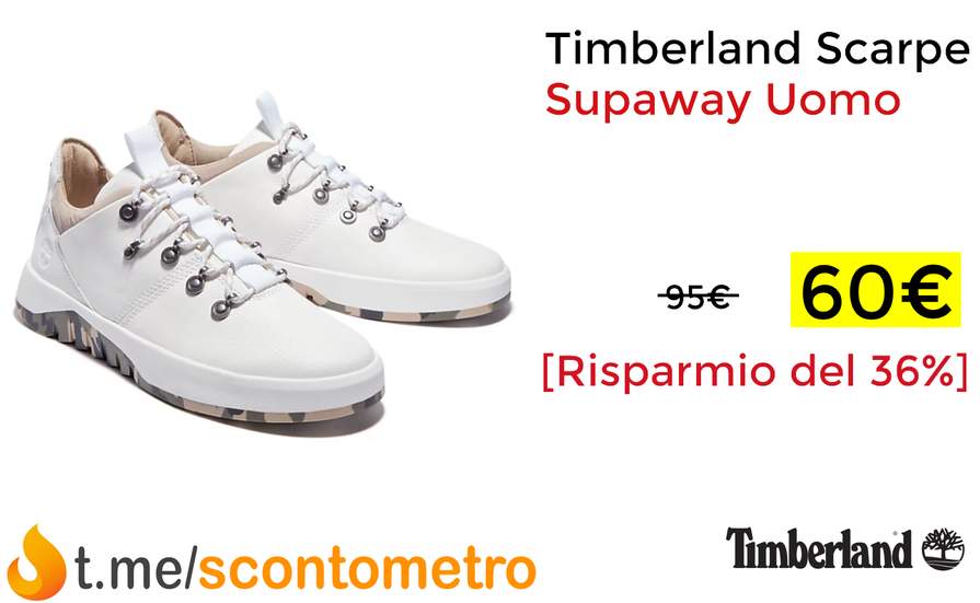 timberland scarpe offerta