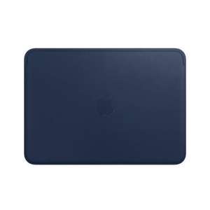 Custodia originale in pelle per Apple MacBook 12 [blu notte]