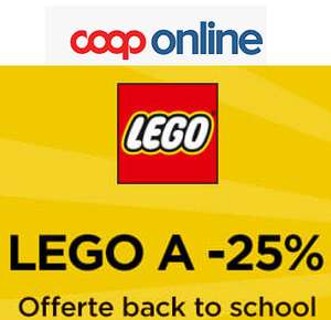 Lego - 25% di sconto su una selezione (oltre 150 Articoli)