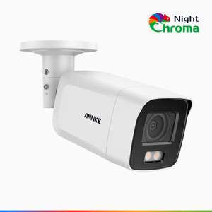 NightChromaTM NC800 - Telecamera Sicurezza 4K UHD Alexa-Compatibile