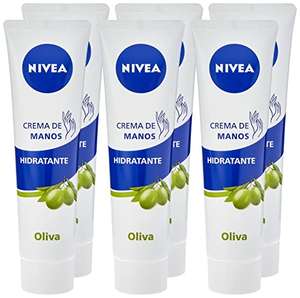 NIVEA Crema Mani all'Olio di Oliva - Confezione da 6 x 100 ML