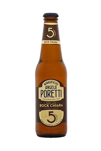 Angelo Poretti Birra 5 Luppoli Bock 24 Bottiglie da 33 cl