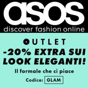 ASOS Outlet -20% Extra sui Look eleganti