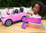 Barbie Grande Città - Grandi Sogni Playset [SUV rosa a 2 posti, accessori]