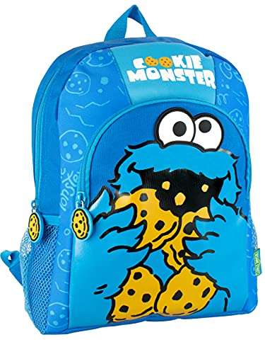 Zainetto Cookie Monster Blu-Sesame Street