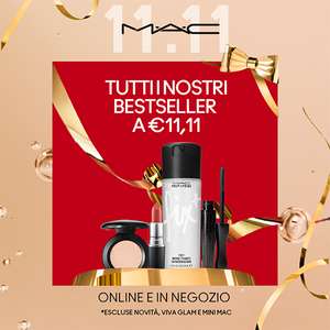 MAC Cosmetics - Tutti i Besteller a 11,11€