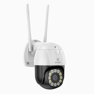 Annke - Telecamera di sicurezza wireless [5 MPX, Zoom ottico 5X]