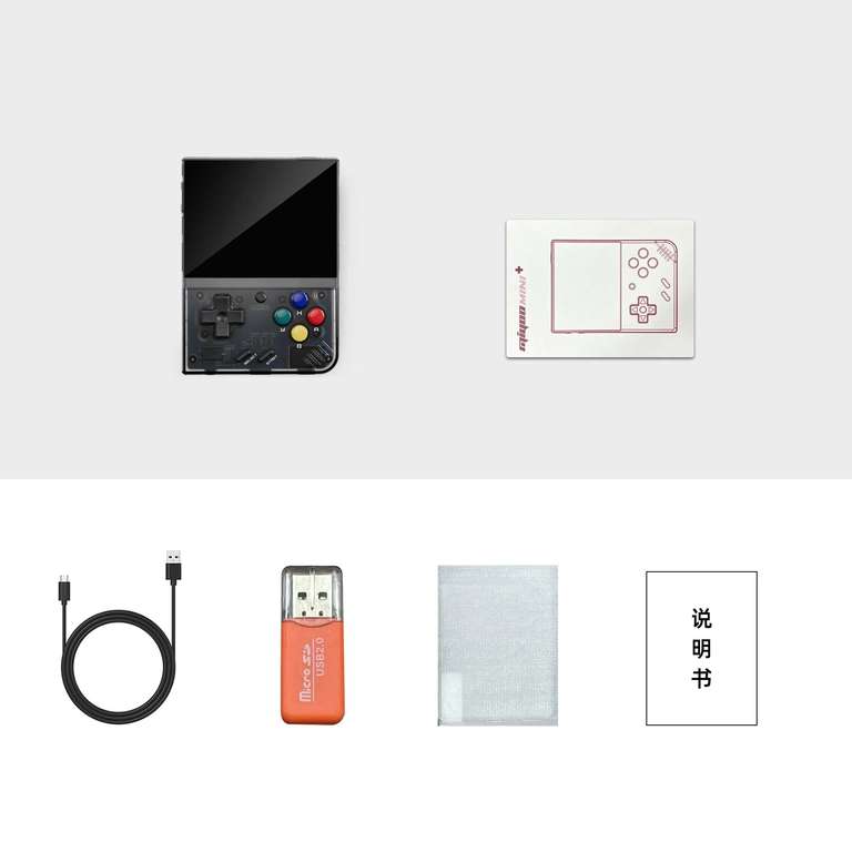 Miyoo Mini Plus Retro Console da gioco portatile per PS1 MD SFC MAME GB FC WSC