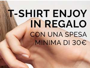 Pupa con spesa minima di 30€ t- shirt in regalo