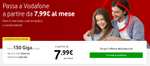 Passa a Vodafone fino a 150 Giga [Minuti illimitati e ed SMS] a 7.99€