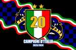 Bandiera Inter Scudetto 2024 70x100