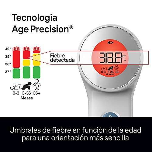 Braun - Termometro senza contatto [Age Precision, Positioncheck]