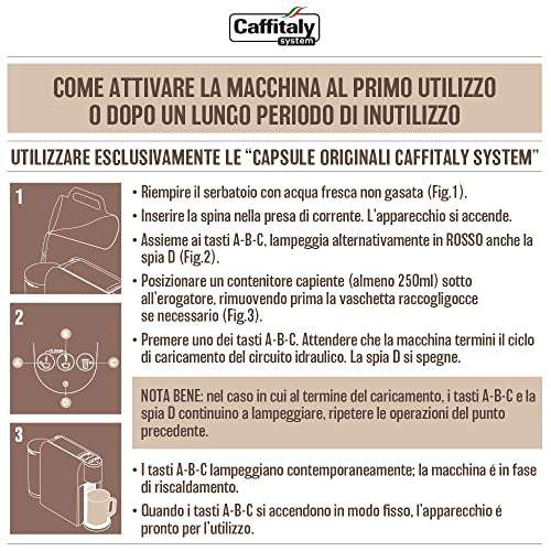 Caffitaly System - VOLTA S35 Macchina da Caffè a capsule