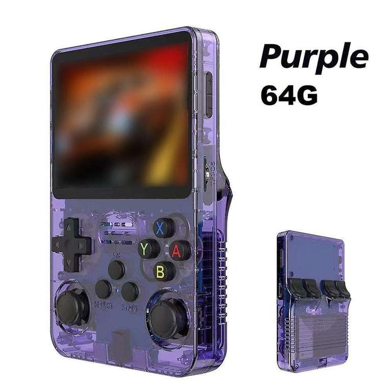 Console portatile R35S 64GB [Supporto per diversi emulatori, 3,5"]