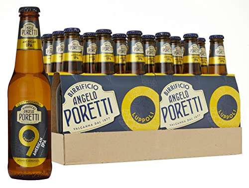 Birrificio Angelo Poretti Birra 9 Luppoli American IPA -24 bottiglie da 330ml
