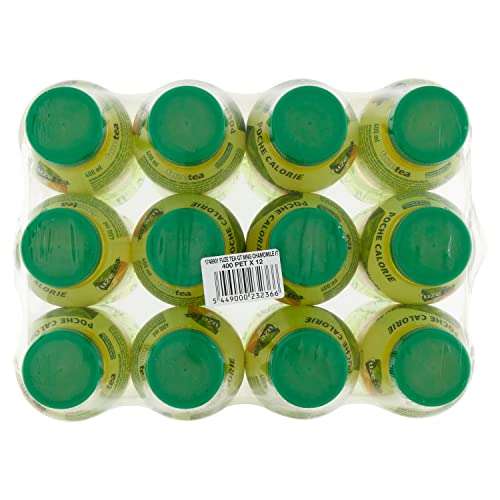 FuzeTea Tè Verde Mango e Camomilla [12 Bottiglie da 400 ml]