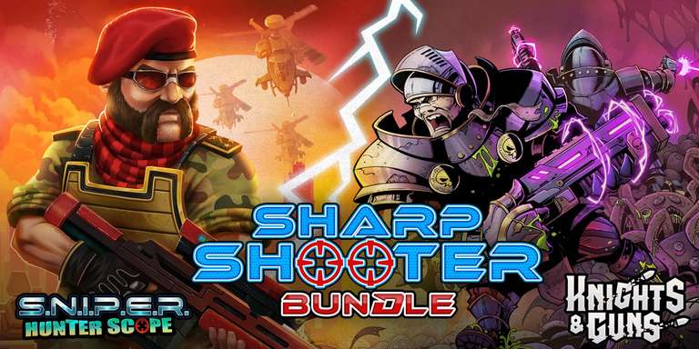 [Nintendo Switch] Sharp Shooter Bundle: S.N.I.P.E.R Hunter Scope + Knights & Guns