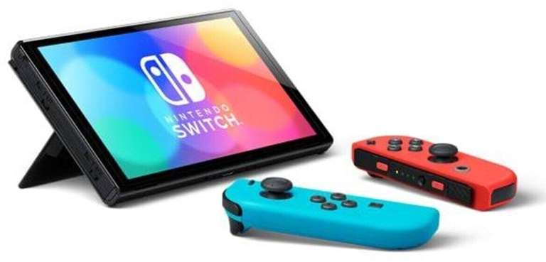 Nintendo Switch OLED (2021) - Blu e Rosso oppure Bianco [7″, 64GB]