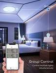 Plafoniera Aigostar LED [WiFi,18W, equivalente 75W] controllo App e voce