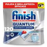 Finish Quantum Infinity Shine Pastiglie Lavastoviglie 120 Capsule