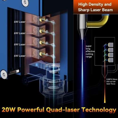 Incisore laser SCULPFUN S30 PRO MAX 20W