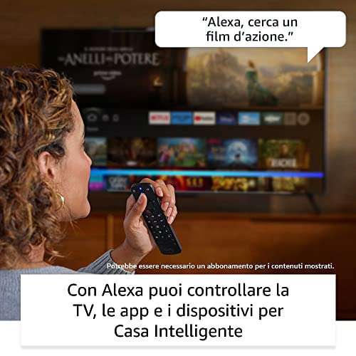 Fire TV / telecomando vocale Alexa | Pro (Preordina)