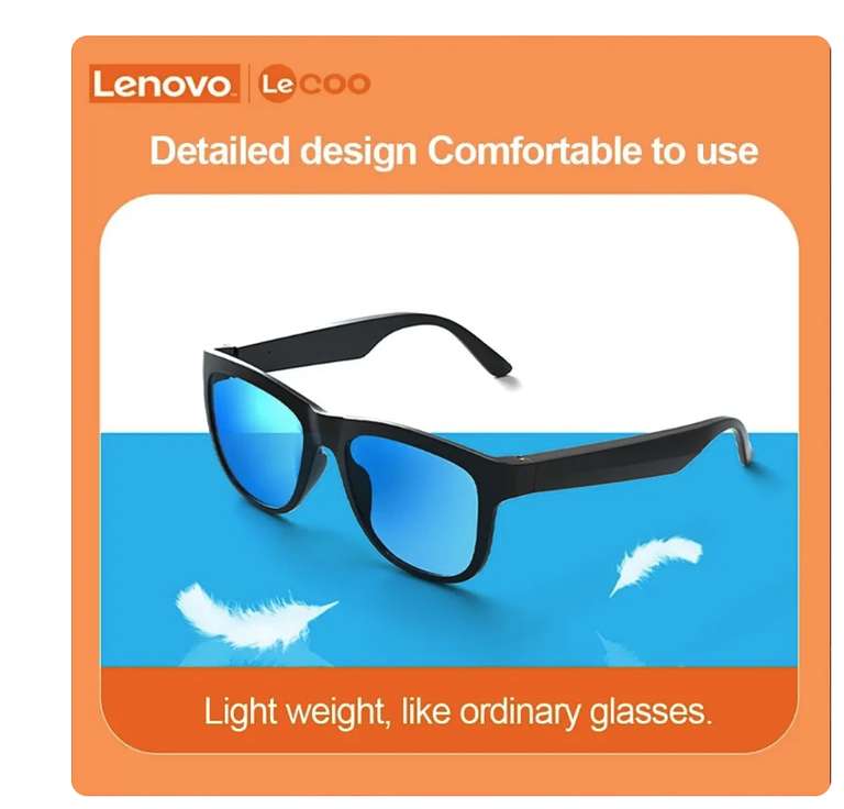 Occhiali Smart Lenovo Lecoo C8 | Bluetooth
